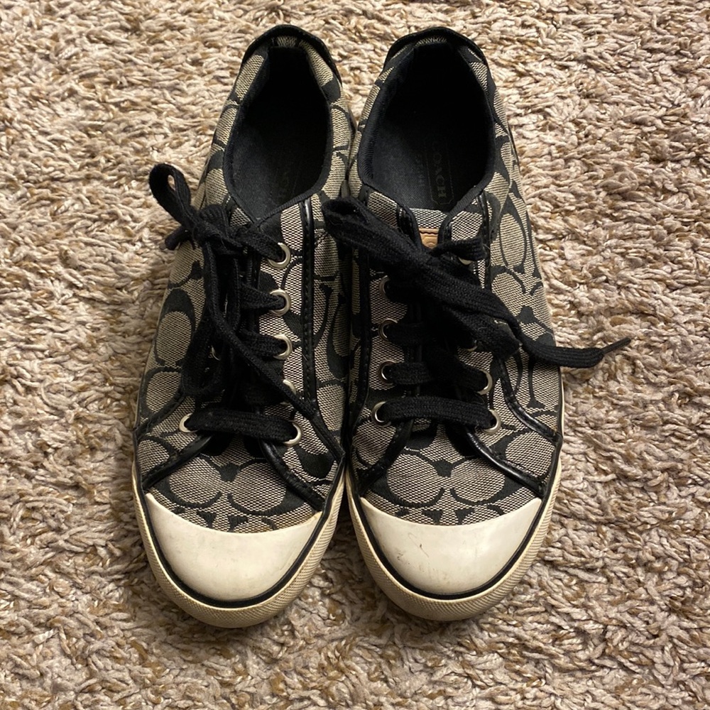 COACH black shoes